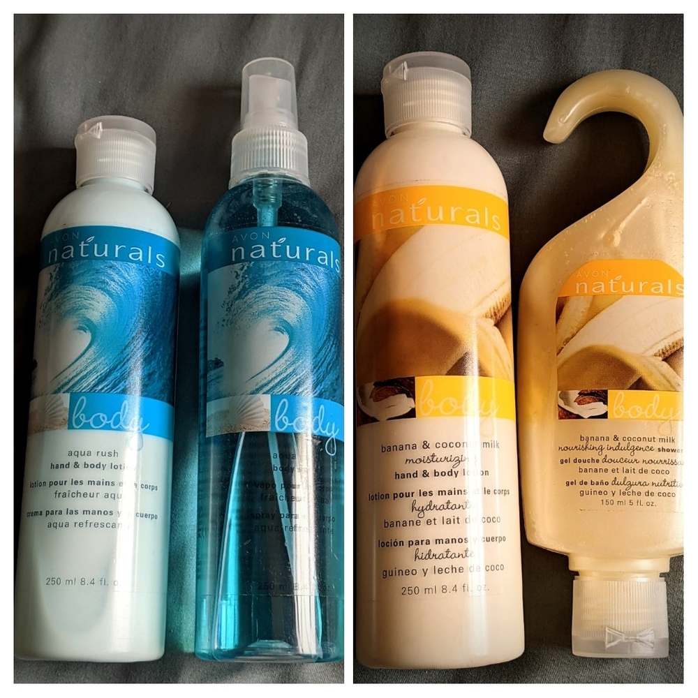 NWOT🌸AVON🌸Body Naturals™ Bundle of 4 Fab Products!🔥